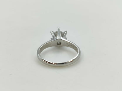 D1.002ct PT900 6.3g Ring 