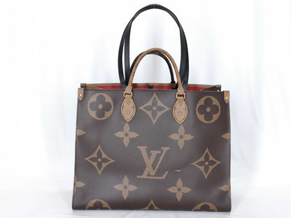 LOUIS VUITTON On the Go GM Reverse Tote Bag