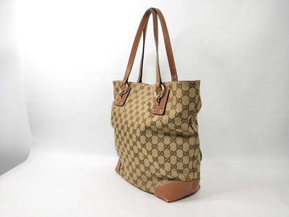 GUCCI GG GUCCI Canvas Tote Z6559 Tote Bag