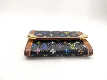 LOUIS VUITTON Monogram Multicolor LOUIS VUITTON Multicolor Porte Monnaie Platter Z6560 Wallet