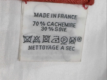 HERMES Carre Jean Carre 140 Cashmere Silk Horse Print Scarf