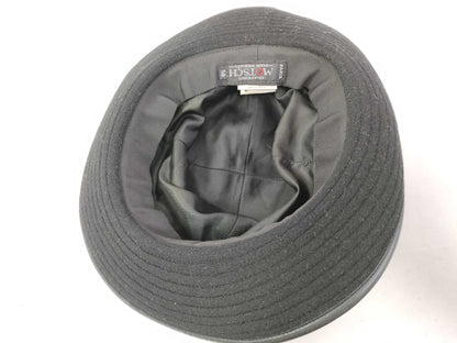 HERMES Hermes Hat Leather x Cashmere Other Accessories