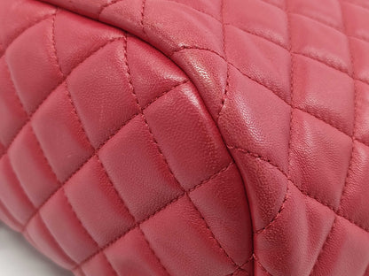 CHANEL Matelasse Backpack Pink Rucksack