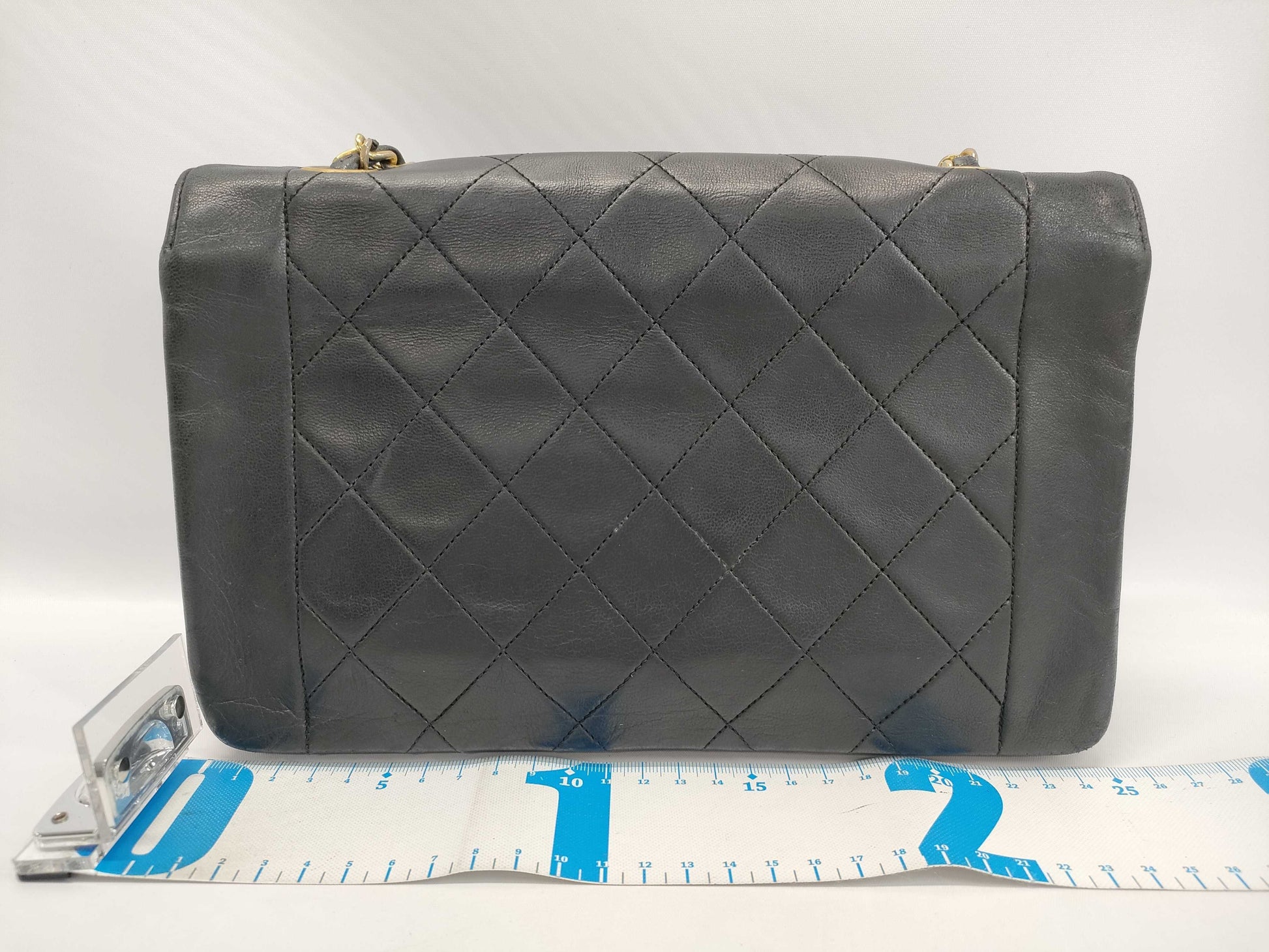 CHANEL Diana 25 Black Chain Shoulder Bag