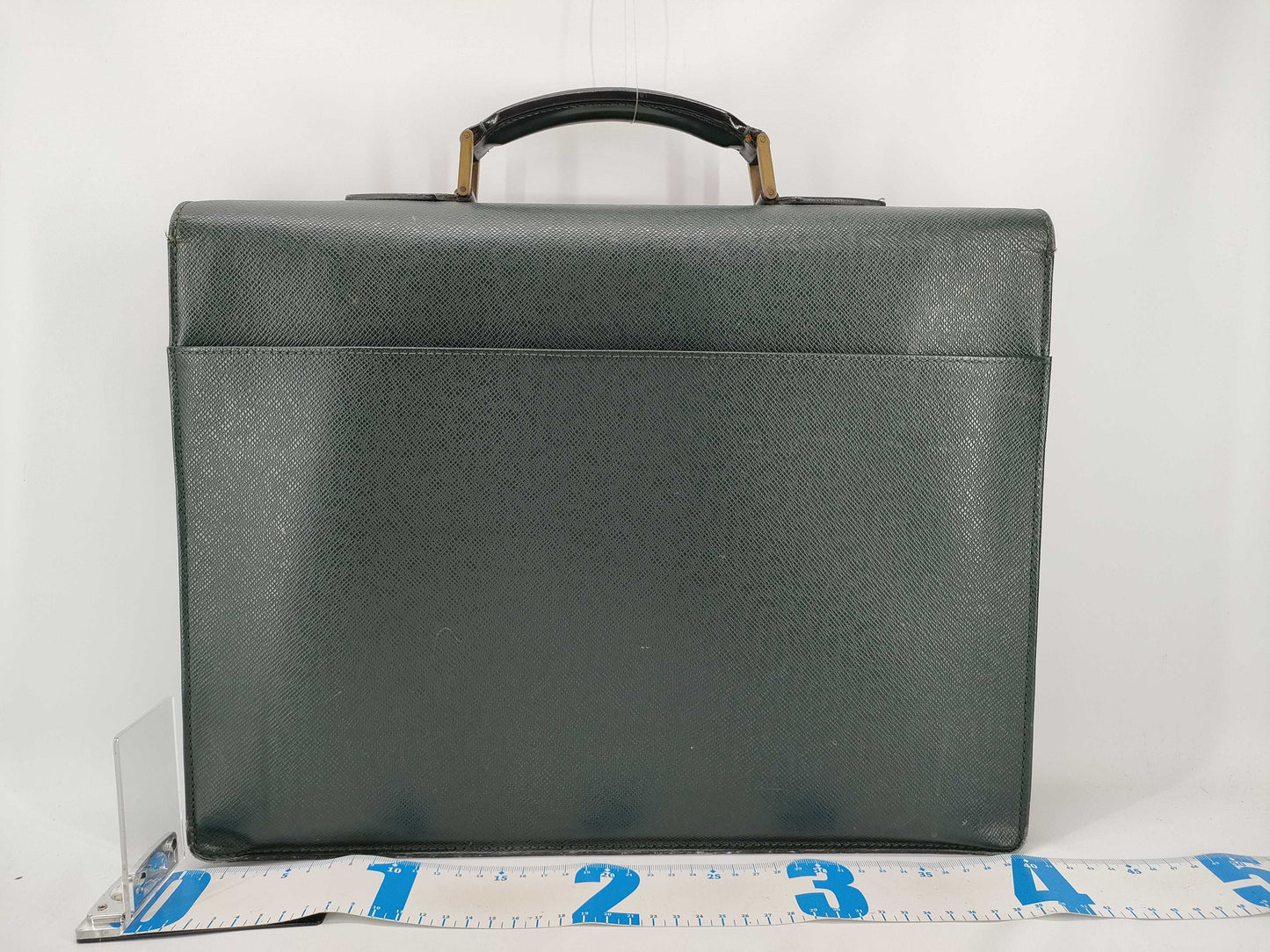 LOUIS VUITTON Vernis Louis Vuitton Business Bag Green Business Bag