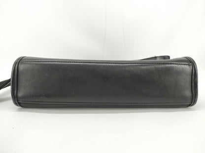 COACH Old Turnlock 2-Way Handbag Black Handbag