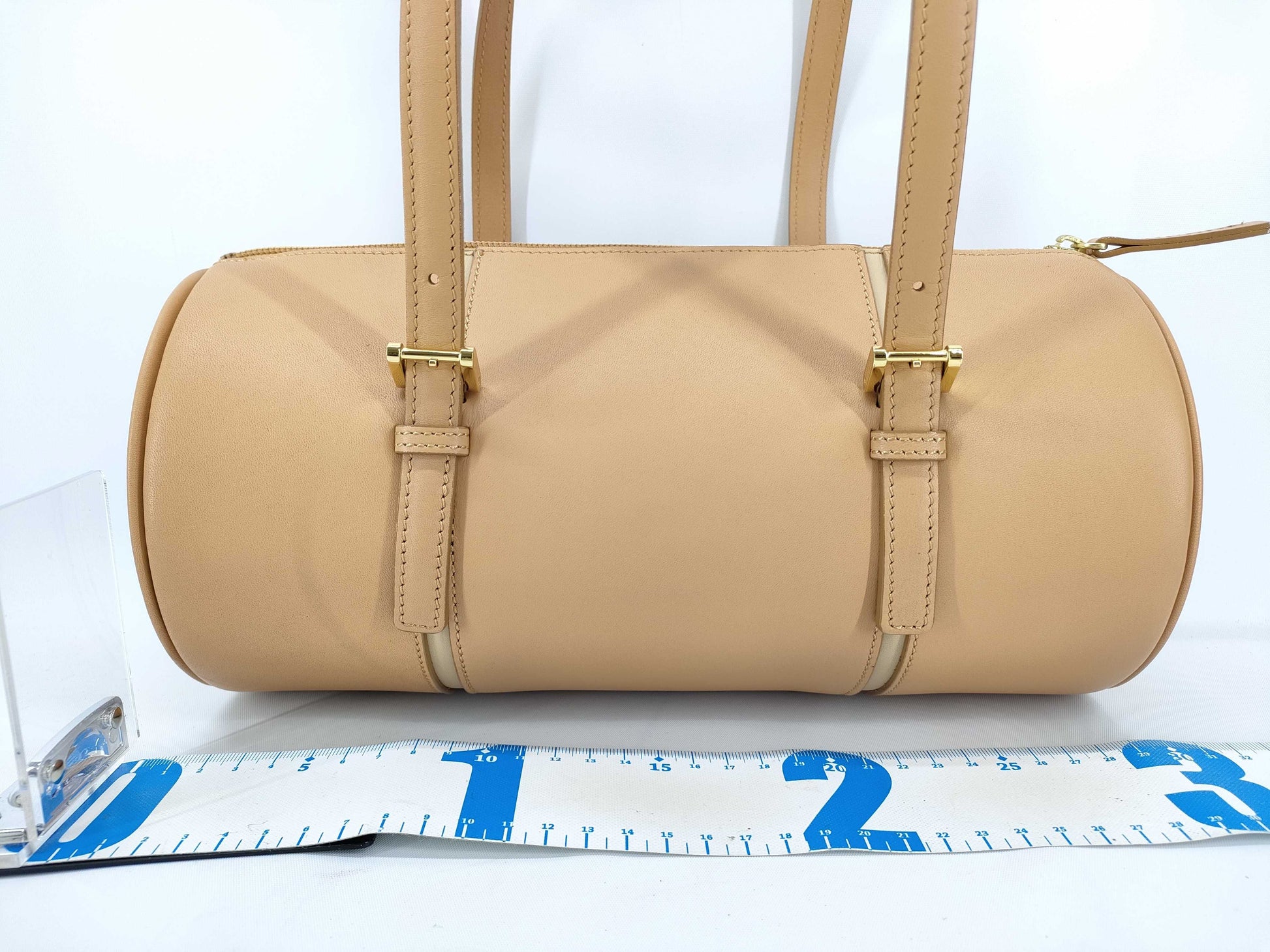 BURBERRY Papillon-type leather handbag