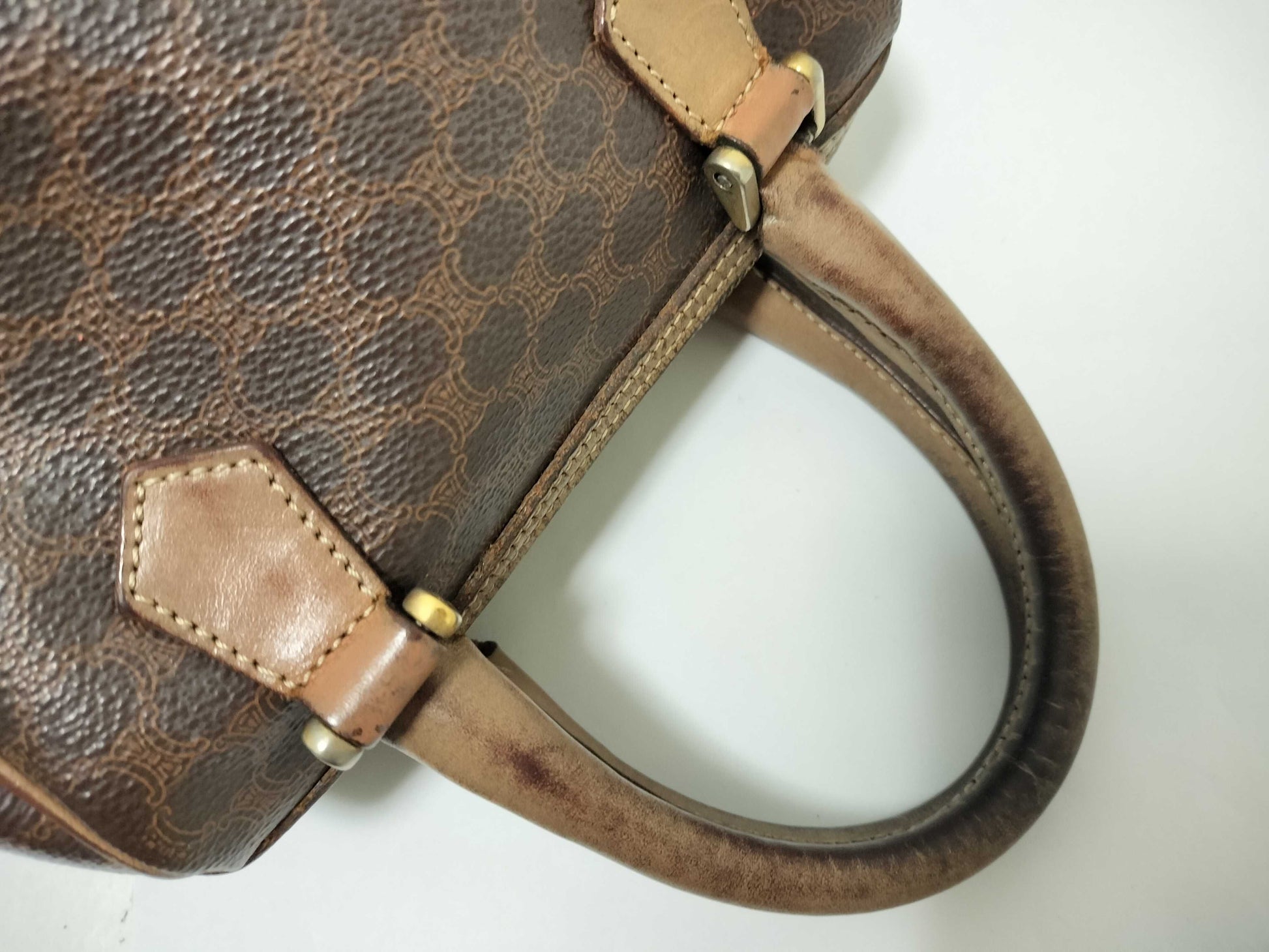 CELINE Macadam Boston Bag Handbag