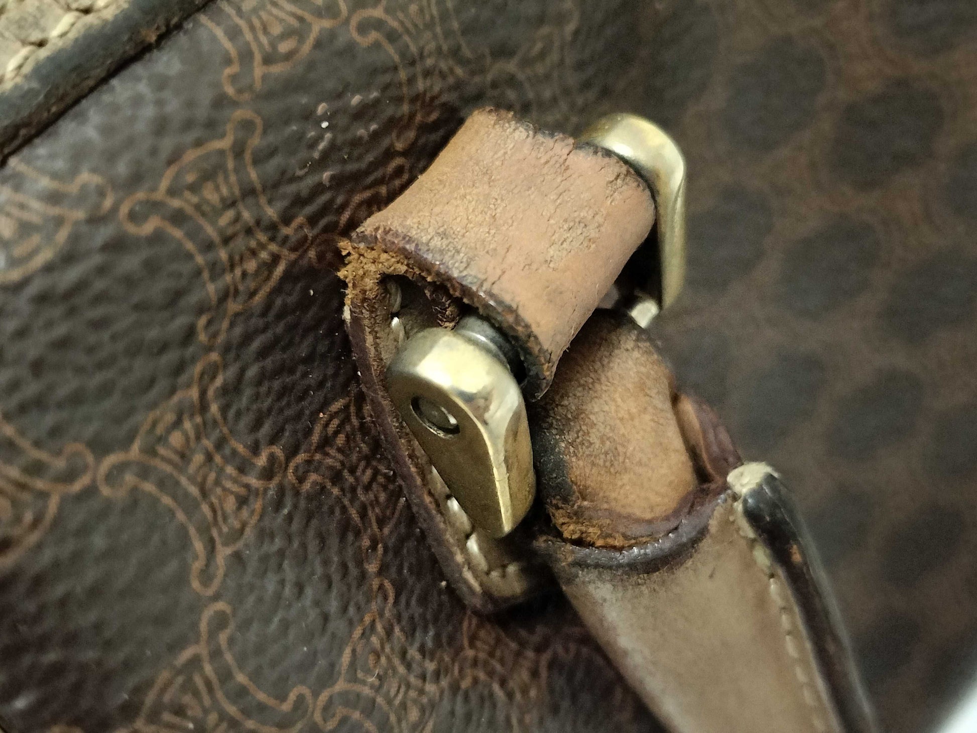 CELINE Macadam Boston Bag Handbag