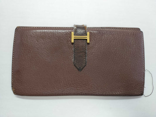 HERMES Bearn HERMES Bearn Brown Wallet Wallet