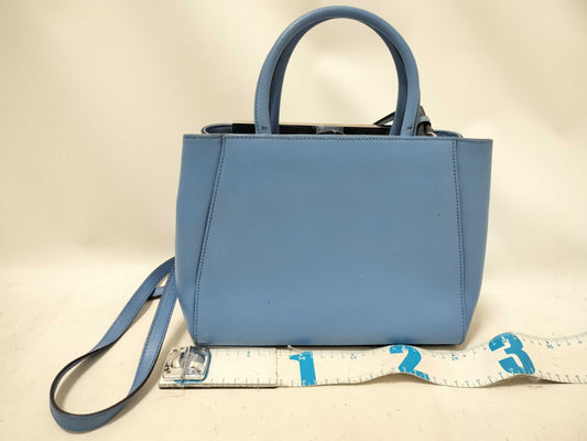 FENDI Petit Toujours 2-Way Ice Blue Handbag