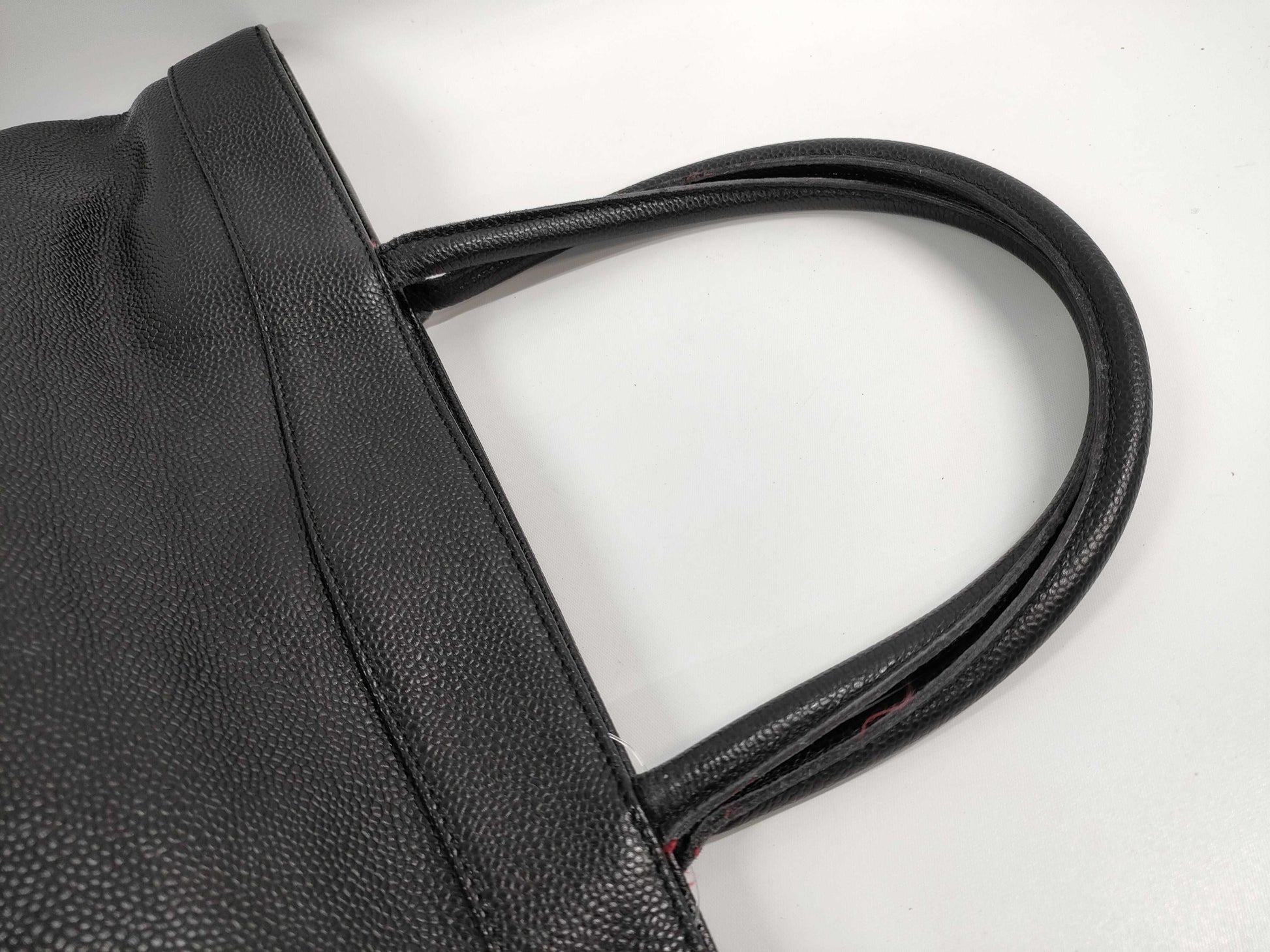 CHANEL Coco Mark Handbag Caviar/No. 6/Gallace Seal Bag