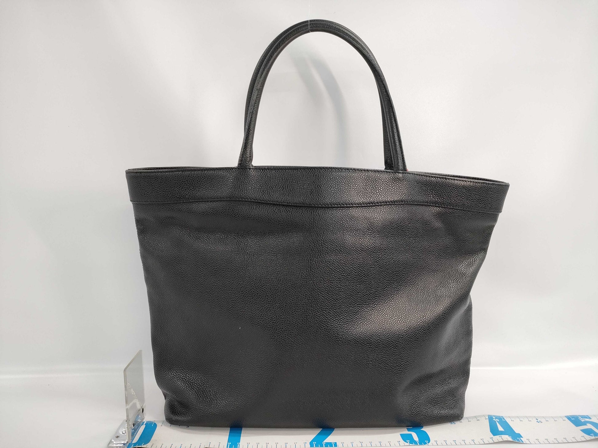 CHANEL Coco Mark Handbag Caviar/No. 6/Gallace Seal Bag