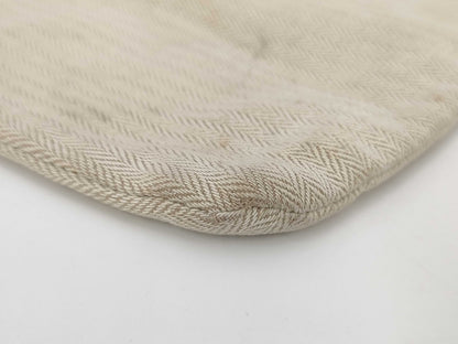 HERMES Aline GM Tote Bag, Ivory, Shoulder Bag