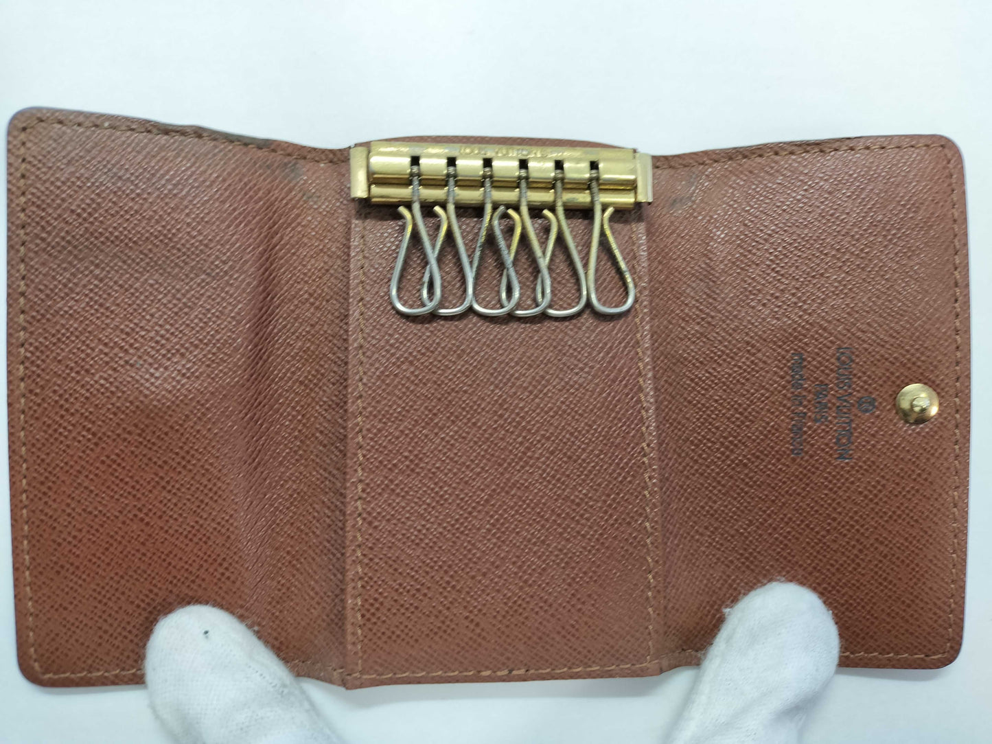 LOUIS VUITTON Monogram LV Monogram Key Case Key Case/Key Holder