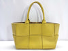 BOTTEGA VENETA Arco Tote Yellow Leather Handbag