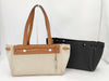 HERMES Hermes Air Bag Cabas □H Stamp/Brown x Beige/P Metal Fittings/Toile/Leather Tote Bag