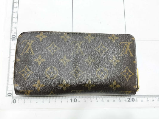 LOUIS VUITTON Monogram Zippy Wallet M42616 CA2078 Wallet