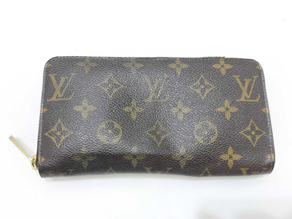 LOUIS VUITTON Monogram Zippy Wallet M42616 CA2078 Wallet