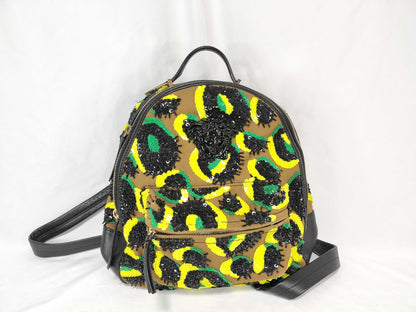 VERSACE VERSACE Sequin Beaded Backpack