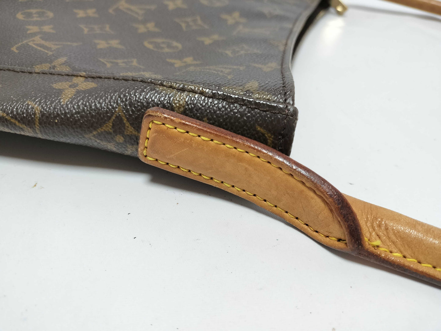 LOUIS VUITTON Monogram M51145 Looping GM Handbag