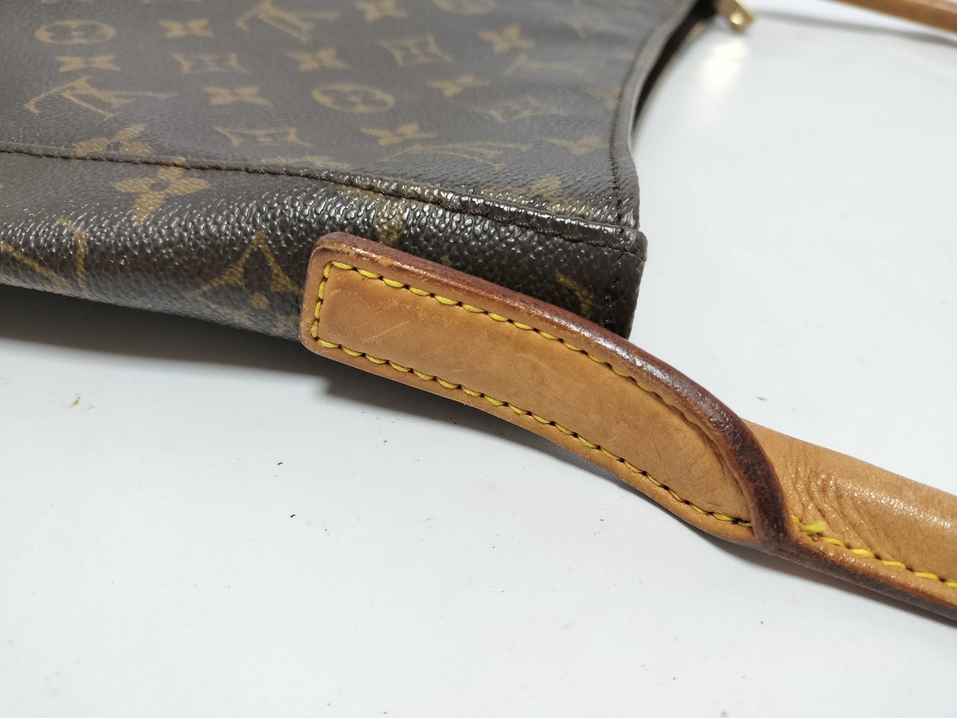 LOUIS VUITTON Monogram M51145 Looping GM Handbag