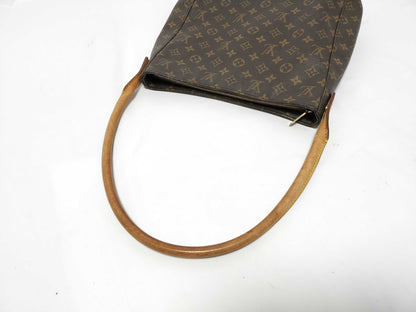 LOUIS VUITTON Monogram M51145 Looping GM Handbag