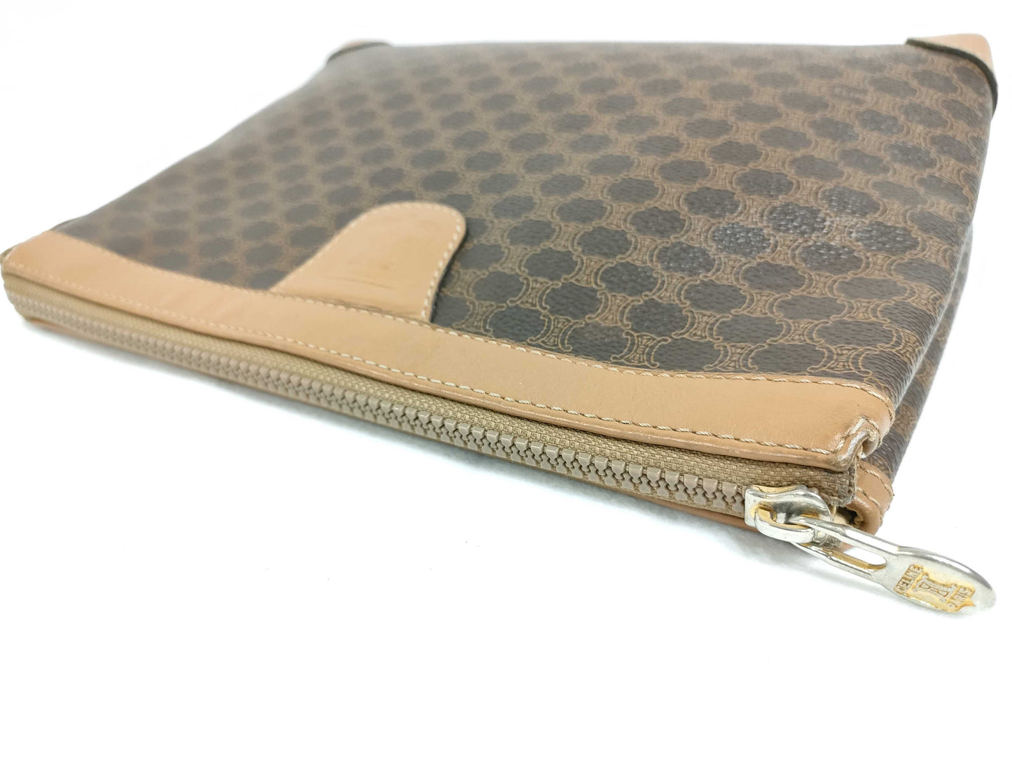 CELINE Macadam pattern pouch