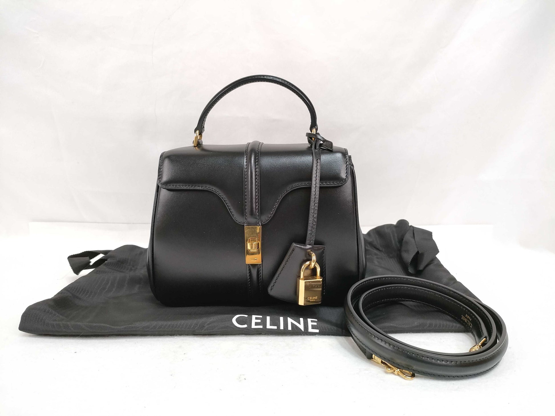 CELINE 16 Seize 2-Way Handbag Handbag