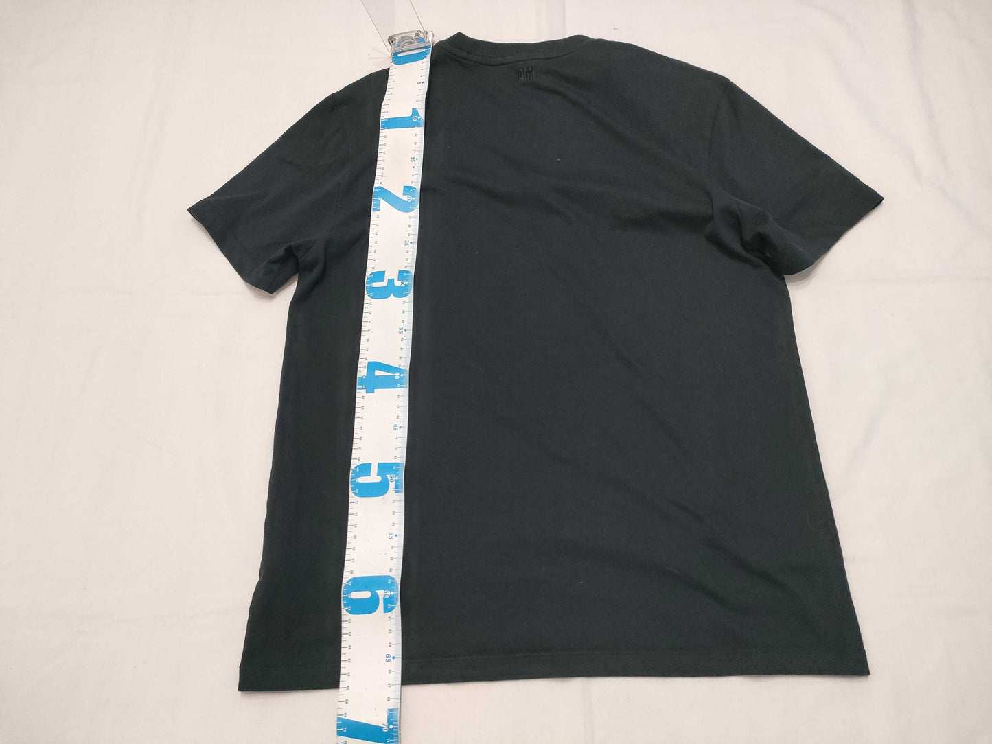 AMI Paris T-shirt, cotton, black, size M