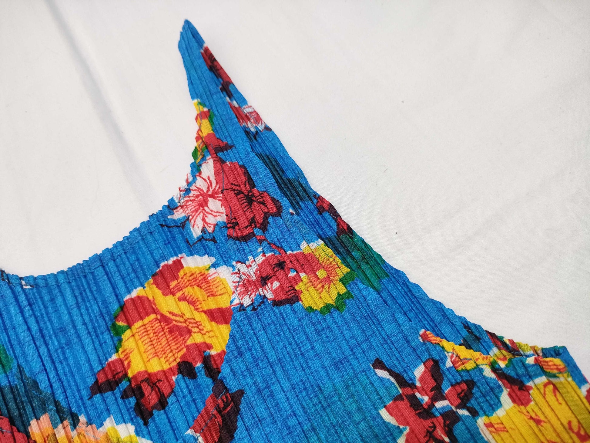 PLEATS PLEASE Tank Top Camisole Multicolor Polyester Vest