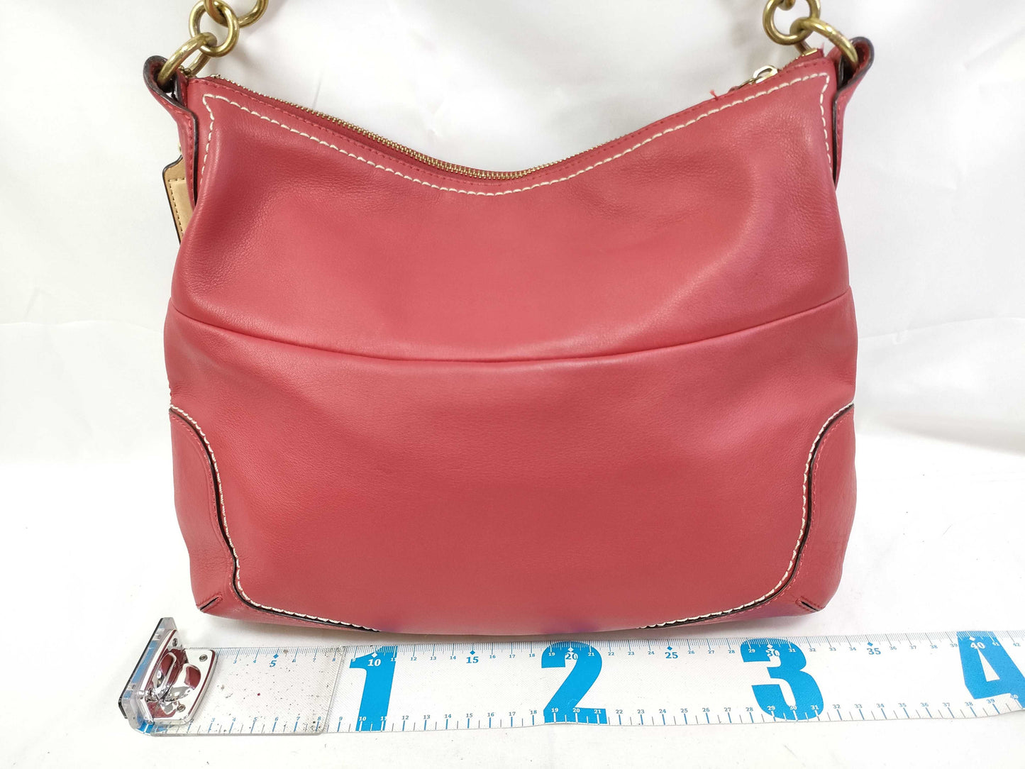 COACH 2-way shoulder bag in red leather, 22423, handbag