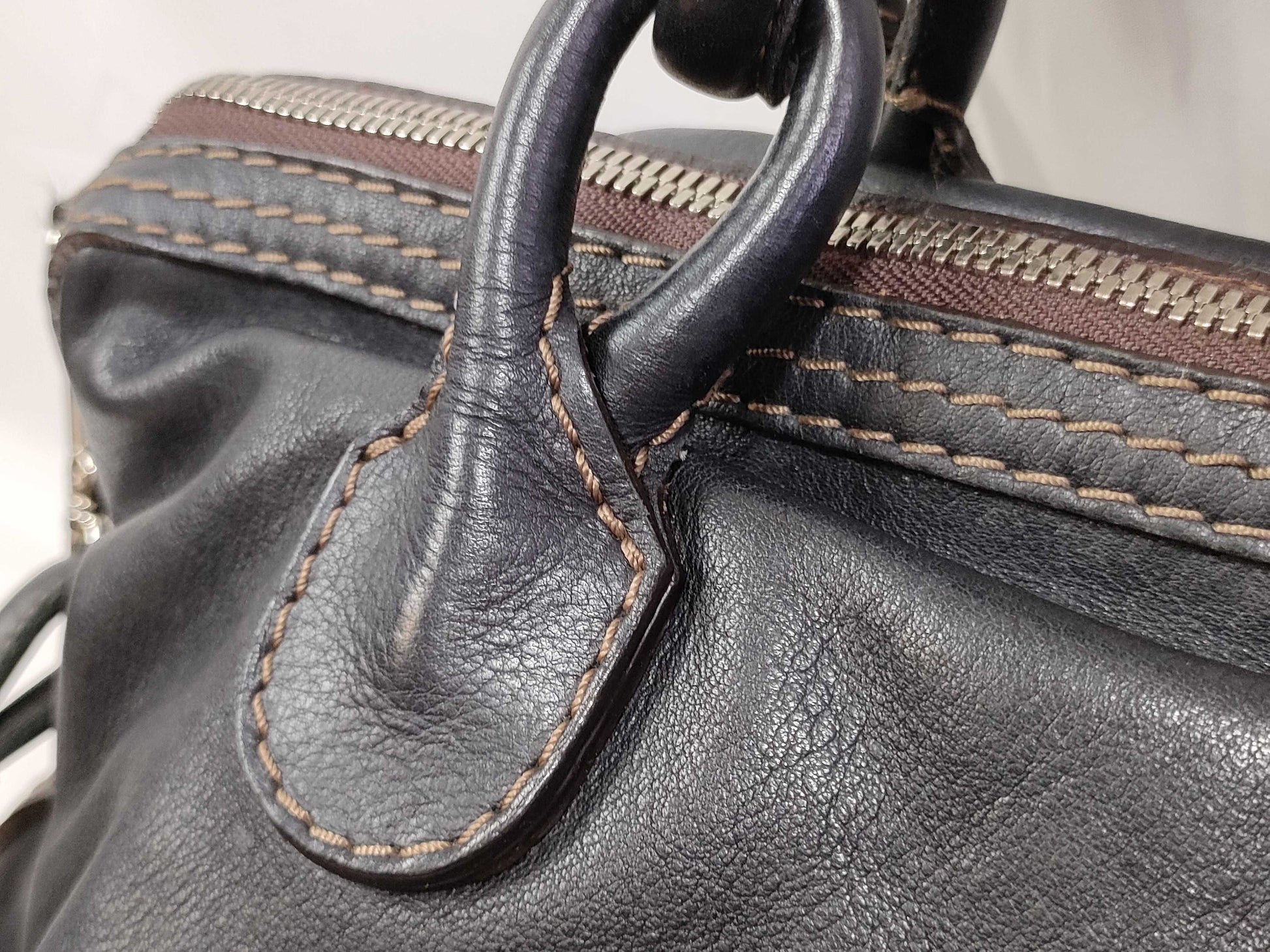 LOEWE Fiesta 2-way handbag in black leather