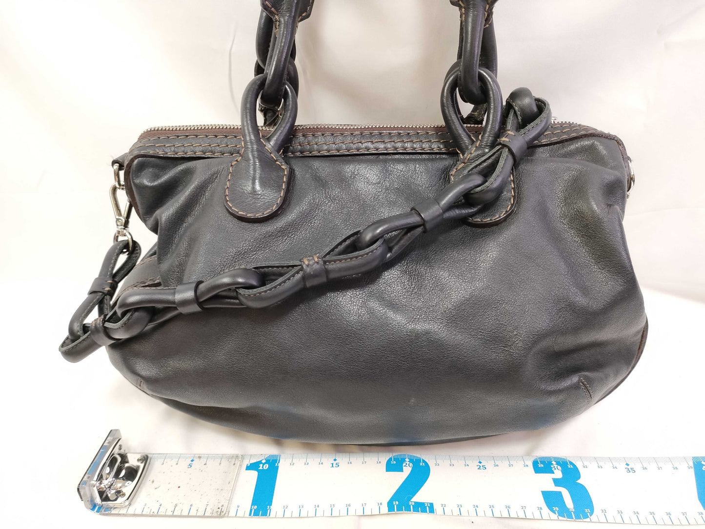 LOEWE Fiesta 2-way handbag in black leather