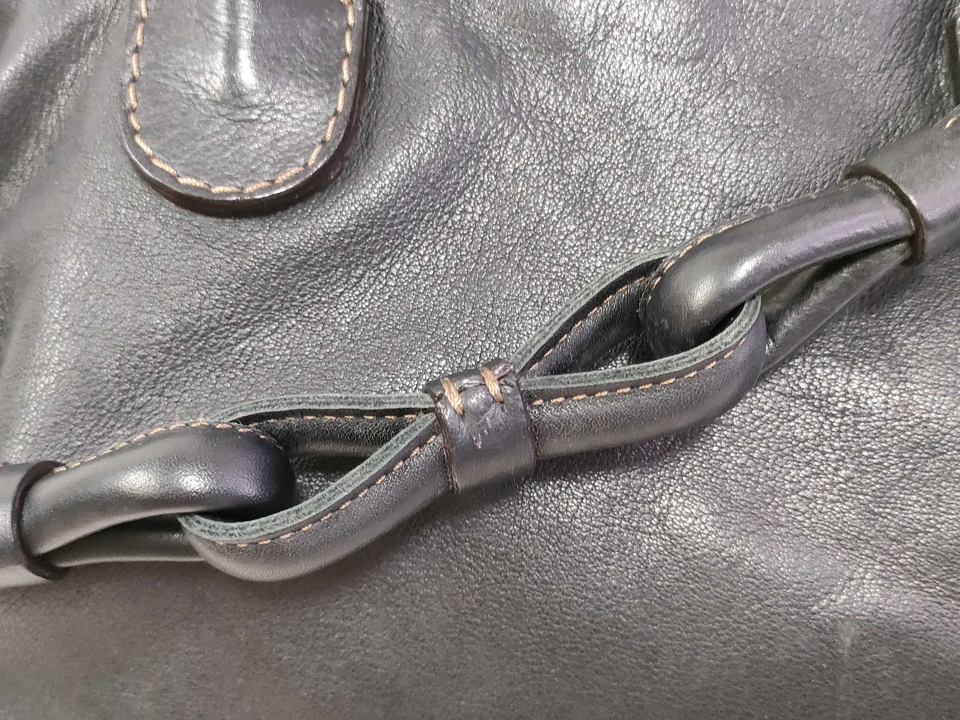 LOEWE Fiesta 2-way handbag in black leather