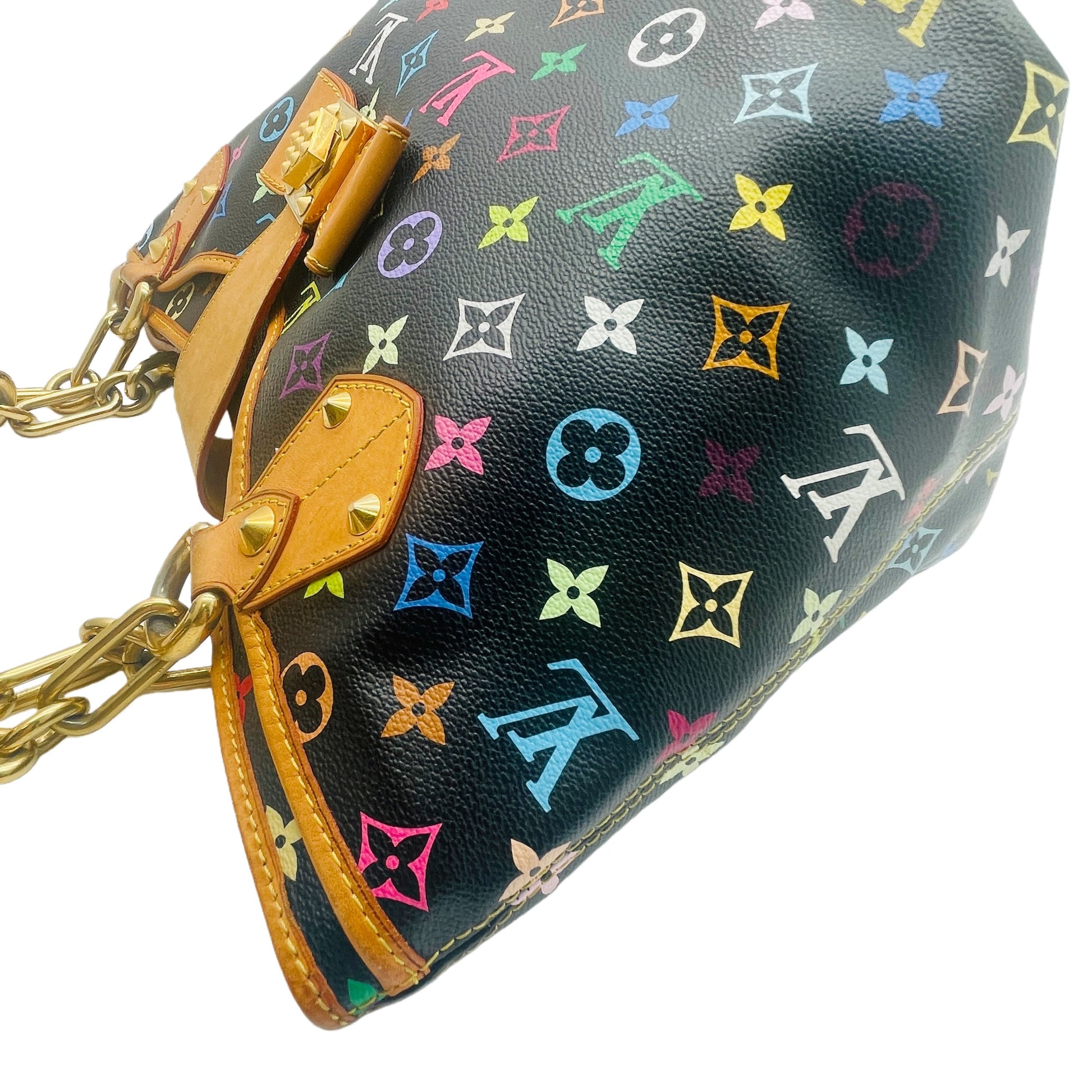 LOUIS VUITTON Louis Vuitton Monogram Multicolore Noir Annie Tote Bag Shoulder Bag