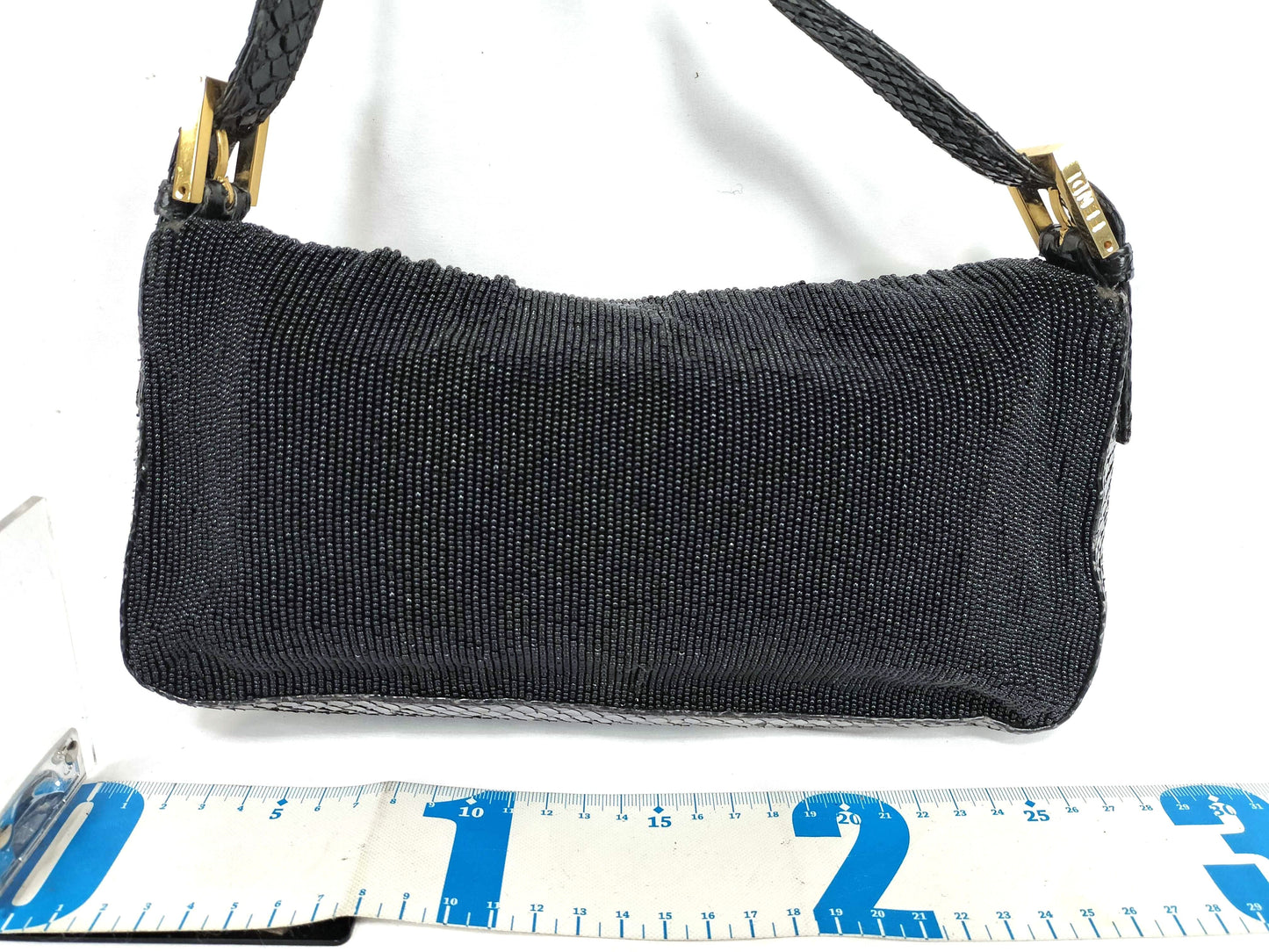 FENDI Mamma Mamma Bucket Beads x Python Handbag Handbag