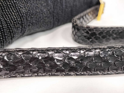 FENDI Mamma Mamma Bucket Beads x Python Handbag Handbag