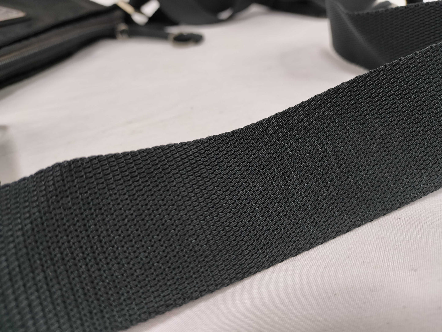 PRADA Nylon Tessuto Triangle Logo Shoulder Bag