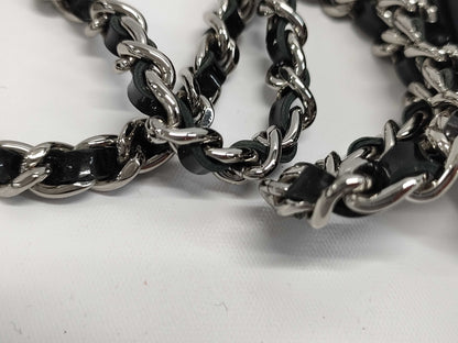 CHANEL Enamel Coco Mark Rhinestone Wallet