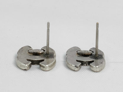 CHANEL Coco Mark earrings with parts and comments