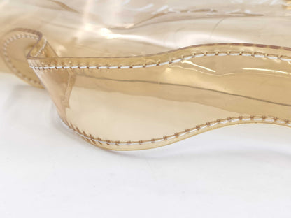 HERMES Vinyl Kelly Handbag