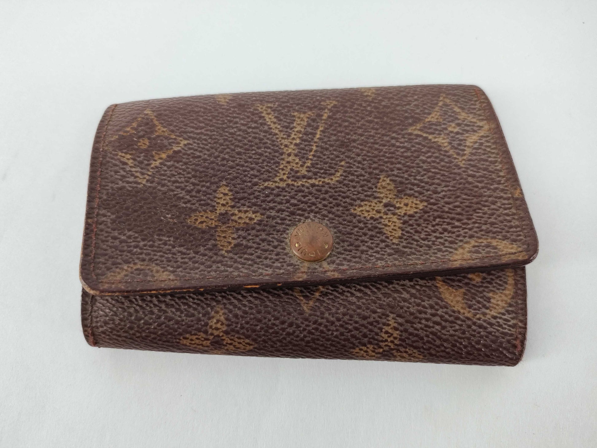 LOUIS VUITTON Monogram Louis Vuitton Key Case/Key Holder