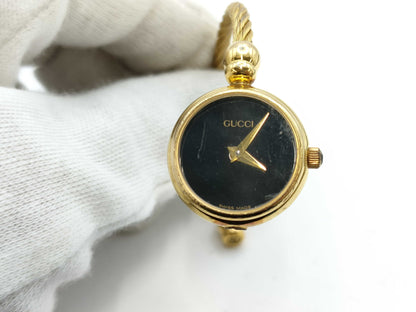 GUCCI 2700.2L 0220027 Quartz Black Dial Women's Watch