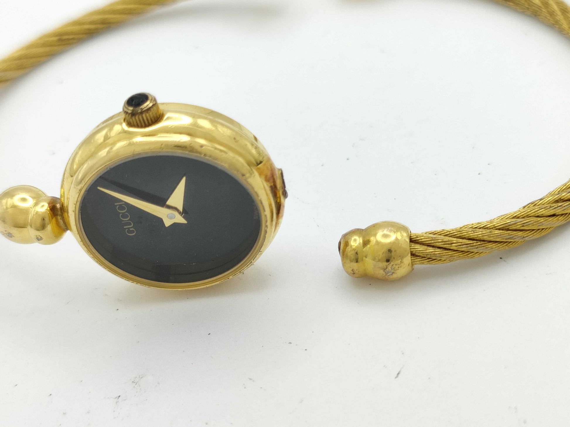 GUCCI 2700.2L 0220027 Quartz Black Dial Women's Watch