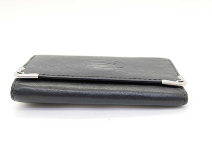 Cartier Must Cartier Must Line Leather Card Case Black Card Case/Pass Case/Business Card Case Key Case/Key Holder