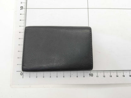Cartier Must Cartier Must Line Leather Card Case Black Card Case/Pass Case/Business Card Case Key Case/Key Holder