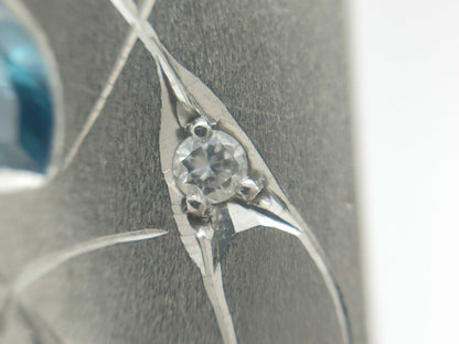 Koji Iwakura D0.23/0.05ct PT900/K18/METAL 8.0g Necklace 