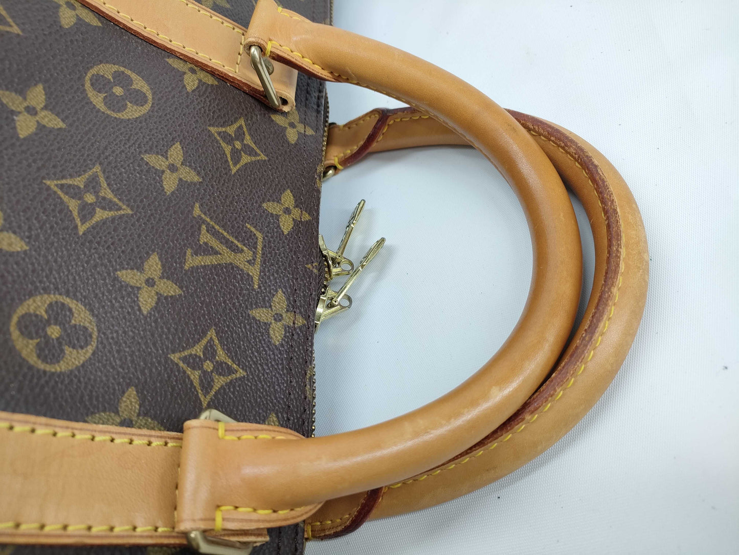 LOUIS VUITTON Monogram Keepall Boston Bag