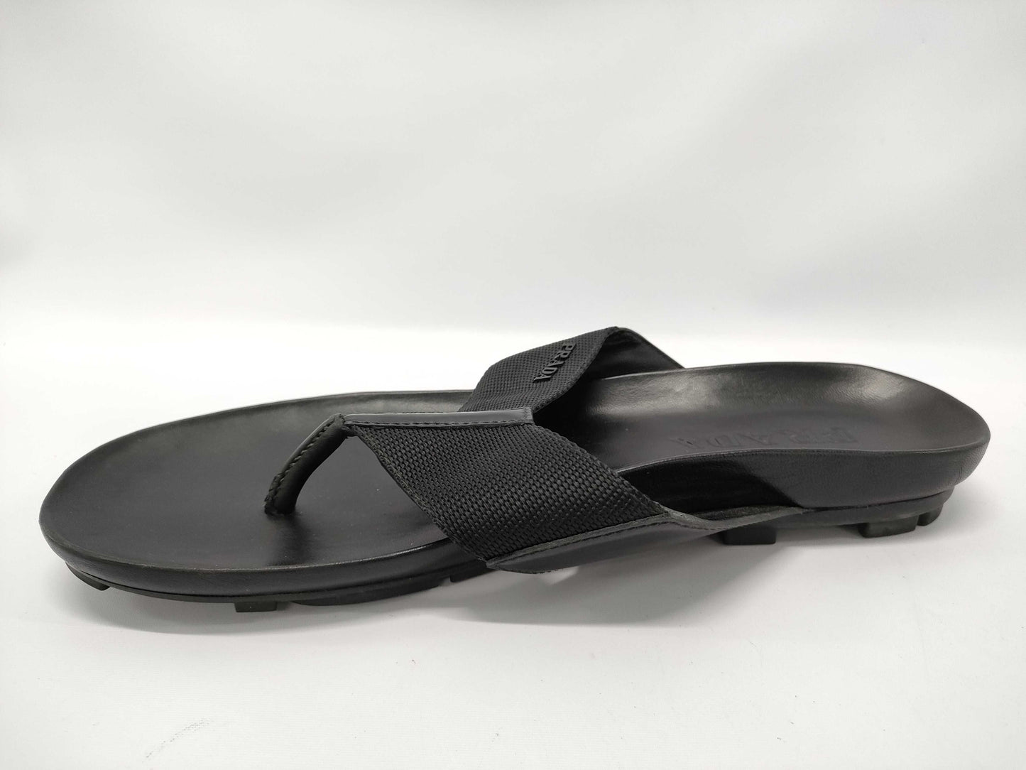 PRADA Prada Leather Sandals 7 1/2 Sandals